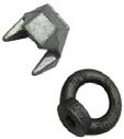 Gripple Clamps/ Eye Nuts: For- For beams up to 1/2" Thickness