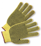 West Chester Yellow PVC Dotted Kevlar® Gloves