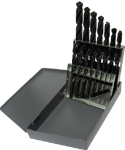 1/16 - 1/2 Cobalt Steel Jobber Drill Bit Set, 15 Pieces (1/32 Increments), Drill America Made in USA