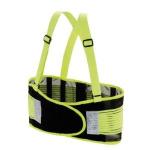 Valeo 8" High Visibility Green Back Support Belt Small