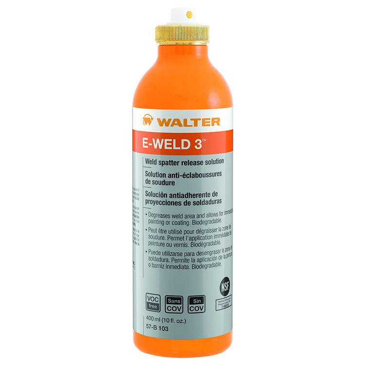 E-WELD 3 Refillable Orange Bottle