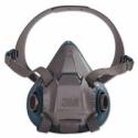 3M 6502 Rugged Comfort Half-Facepiece Reusable Respirator, Medidum