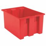 Akro-Mills Nest & Stack Tote, 23 1/2"L x 13"H x 19 1/2"W, Red