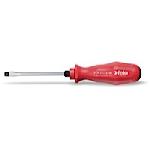 Felo 31690, 7/32 x 4 inch Slotted Screwdriver - PPC Handle with Metal Cap