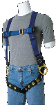 Gemtor VP104 Full-Body Harness with Hip D-rings & Tongue Buckles