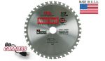 6-1/2"- 40T: MK Morse Metal Devil® CL Circular Saw Blades