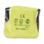 PIP G-Tek® KEV™ Yellow/Black 15 Gauge Seamless Knit Nitrile Coated Smooth Grip Kevlar/Lycra Gloves - Vend Ready