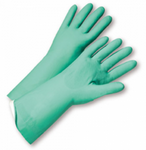 West Chester Posigrip 11 Mil Unlined Green Nitrile Chemical Resistant Gloves