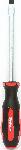 Proferred 5/16"x6" Go-Thru Screwdriver Slotted (Red Handle)