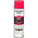 Rust-Oleum® Gloss Water-Based Precision Line Marking Paint  FLUORESCENT PINK (17 oz Aerosol)