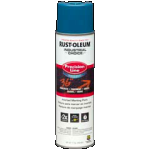 Rust-Oleum® Gloss Water-Based Precision Line Marking Paint  CAUTION BLUE (17 oz Aerosol)