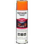 Rust-Oleum® Gloss Water-Based Precision Line Marking Paint  FLUORESCENT ORANGE (17 oz Aerosol)