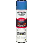 Rust-Oleum® Gloss Water-Based Precision Line Marking Paint  FLUORESCENT BLUE (17 oz Aerosol)