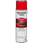 Rust-Oleum® Gloss Construction Marking Paint, Water Based SAFETY RED (17 oz Aerosol)