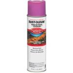 Rust-Oleum® Gloss Construction Marking Paint, Water Based SAFETY PURPLE (17 oz Aerosol)