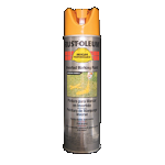 Rust-Oleum® Gloss Caution Yellow Inverted Marking Paint 15 oz Aerosol