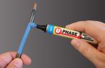 U-Mark U-Phase™ Wire Marker- 4 pk single phase color assort. (1 ea. Blue, Red, White, Green)