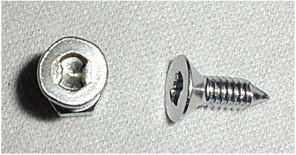 Steel Clutch Head screws