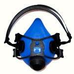 Dentec Safety Comfort Air Series 100 Silicone Facepiece Assembly Half Mask Respirator
