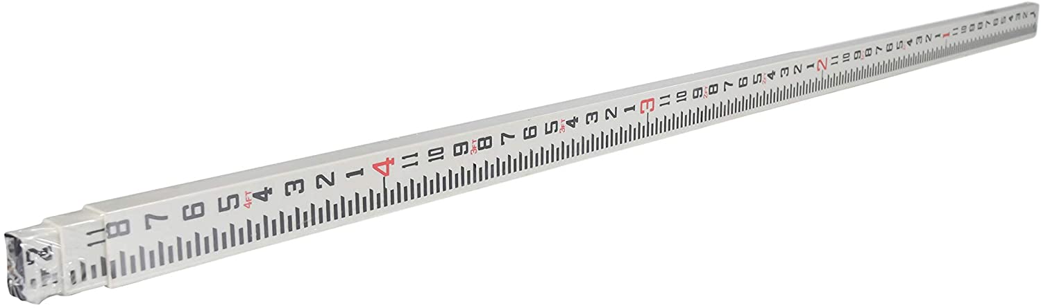Sokkia 13ft. Fiberglass Grade Level Rod, Inches (1005149-01)