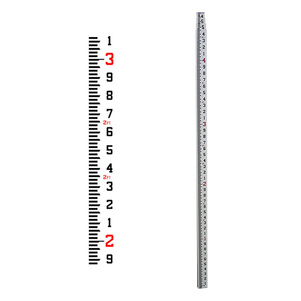 Sokkia Fiberglass Grade Rod , Tenths (1005152-01)