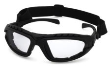Dentec Safety Dust Devil™ Gray Anti-Fog ANSI/CSA Lens Foam Lined Safety Goggles - 6/Box
