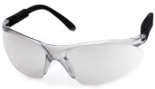Dentec Safety CNC™ Indoor,Outdoor ANSI/CSA Lens & Ratcheting Temples Safety Glasses - 12/Box