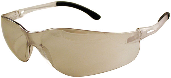Dentec Safety Miranda™ Indoor/Outdoor ANSI/CSA Lens & Black Frame w/ Paddle Temples Safety Glasses - 12/Box