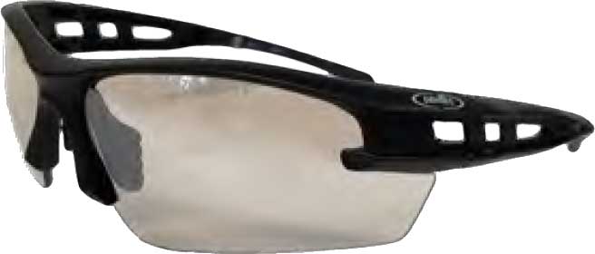 Dentec Safety Mango™ Indoor/Outdoor Mirror ANSI/CSA Lens Black Frame Safety Glasses - 12/Box