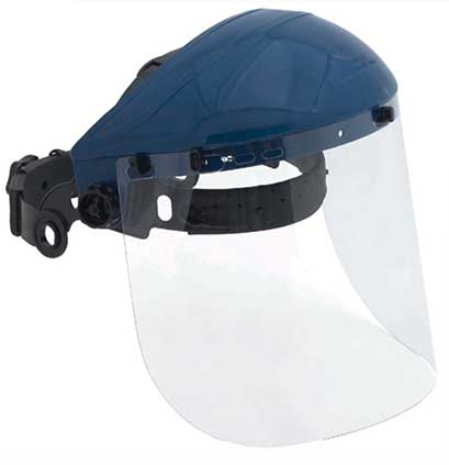 Dentec Safety Valugard™ CSA Swiveling Ratchet Suspension Face Shield