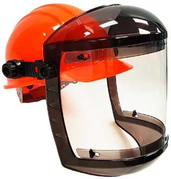 Dentec Safety FaceTec Capo™ CSA Slotted Hard Hat Face Shield