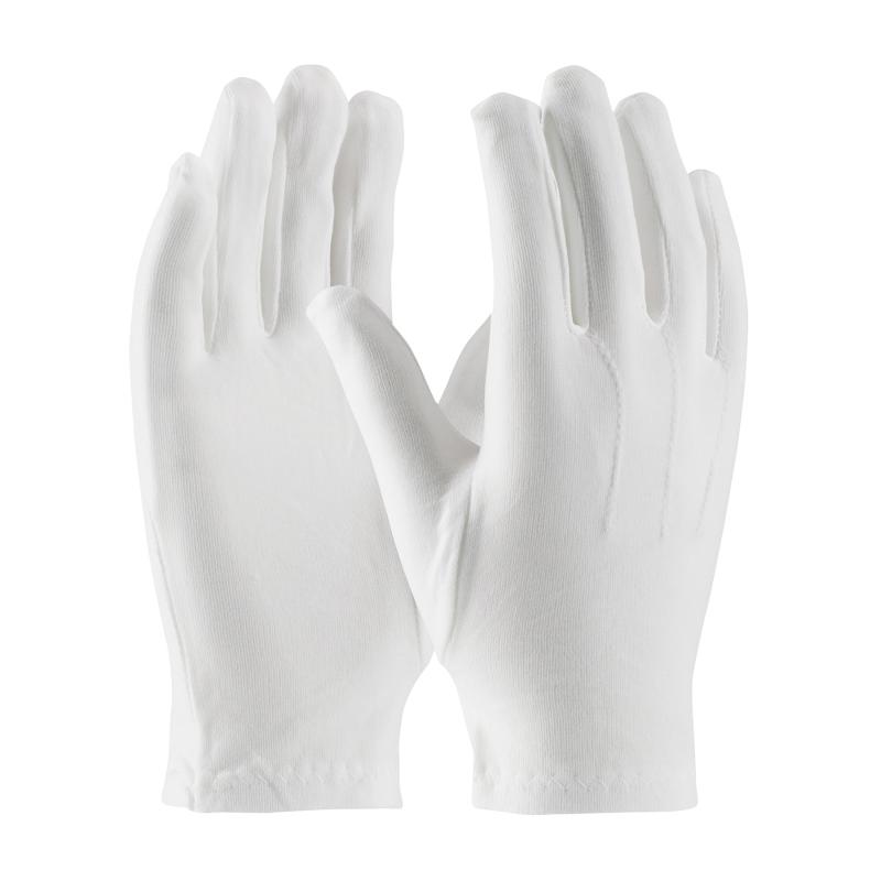 PIP Cabaret™ White 100% Stretch Nylon Raised Stitching Back Dress Gloves - Men