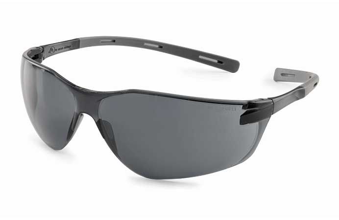 Gateway Safety Ellipse™ Gray FX3 Premium Anti-Fog Lens & Temple Safety Glasses - 10 Pack