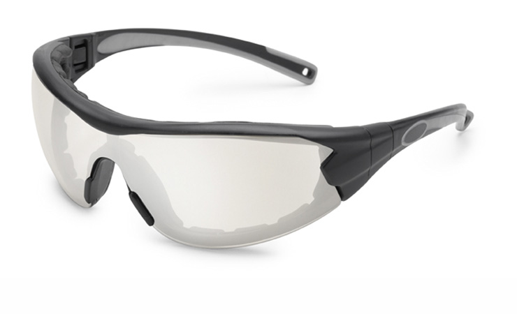 Gateway Safety Swap® Clear Mirror FX2 Anti-Fog Lens Black Frame Safety Glasses - 10 Pack
