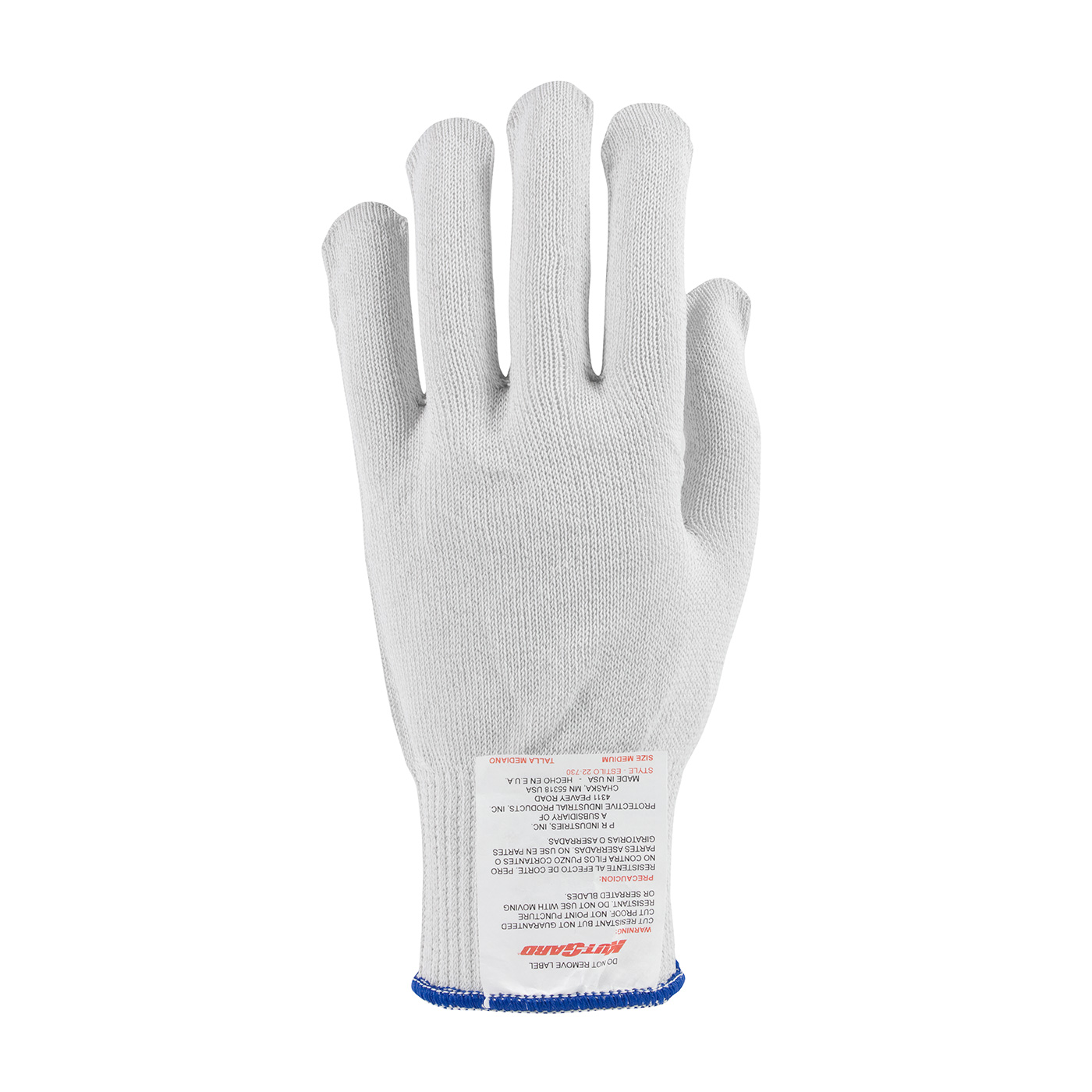 PIP Kut Gard® White Seamless Knit PolyKor Cut Resistant Gloves - Light Weight