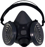 Dentec Safety Comfort Air Series 300 Thermoplastic Complete R95 Filter Assembly Half Mask Respirator