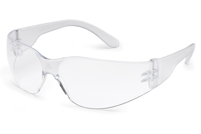 Gateway Safety StarLite® SM Clear Lens & Temple Safety Glasses - 10 Pack