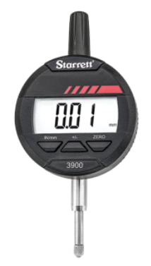 Starrett 12.5mm/.500" Range .001"/0.01mm Res IP67 Protection 8mm Stem Electronic Indicator