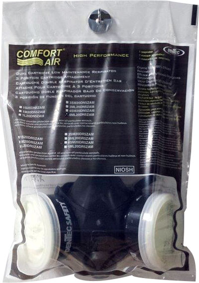 Dentec Safety Complete OV/R95 Elastomeric Half Mask Respirator - Display Bag