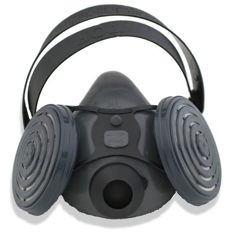 Dentec Safety Comfort Air Series 400 Elastomeric Complete N95 Assembly Half Mask Respirator