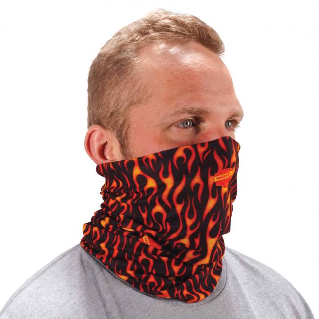 Ergodyne Chill-Its® Flames Multi-Use Face Mask