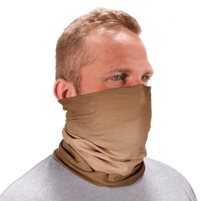 Ergodyne Chill-Its® Khaki Fade Multi-Use Face Mask