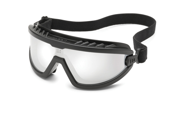 Gateway Safety Wheelz® Silver Mirror FX2 Anti-Fog Lens Black Frame Safety Goggles - 10 Pack