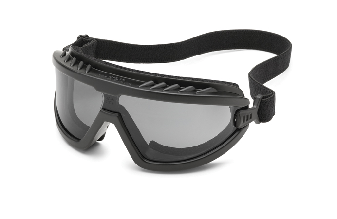 Gateway Safety Wheelz® Gray FX2 Anti-Fog Lens Black Frame Foam Edge Safety Goggles - 10 Pack