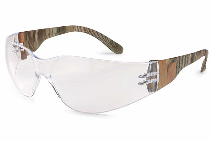 Gateway Safety StarLite® Clear Lens Classic Camo Temple Safety Glasses - 10 Pack