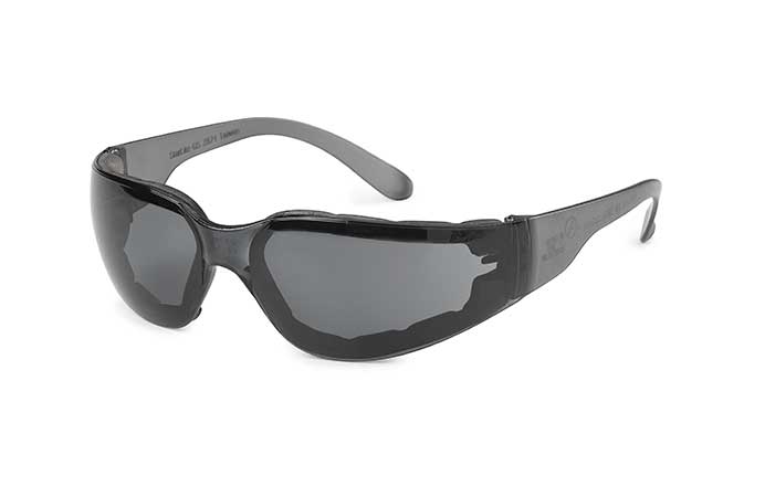 Gateway Safety StarLite® FOAMPRO™ Gray Anti-Fog Foam Lens Gray Temple Safety Glasses - 10 Pack