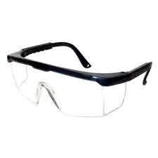 Gateway Safety Strobe™ Clear FX2 Anti-Fog Lens Black Frame Safety Glasses - 10 Pack