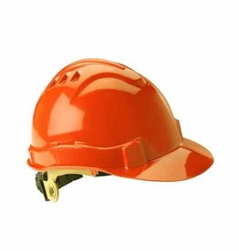 Gateway Safety Standard Orange Shell Pin Lock Suspension Hard Hat  - 10 Pack