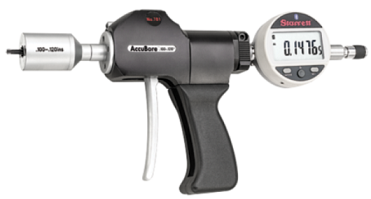 Starrett AccuBore® .100-.120" (2.5mm-3mm) Range .00005" (0.001mm) Resolution Electronic Bore Gage w/ Bluetooth, SPC Output