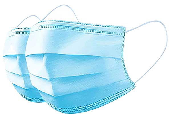 Dentec Safety Non-Medical Grade Barrier Style 3 Ply Face Mask - Box of 50